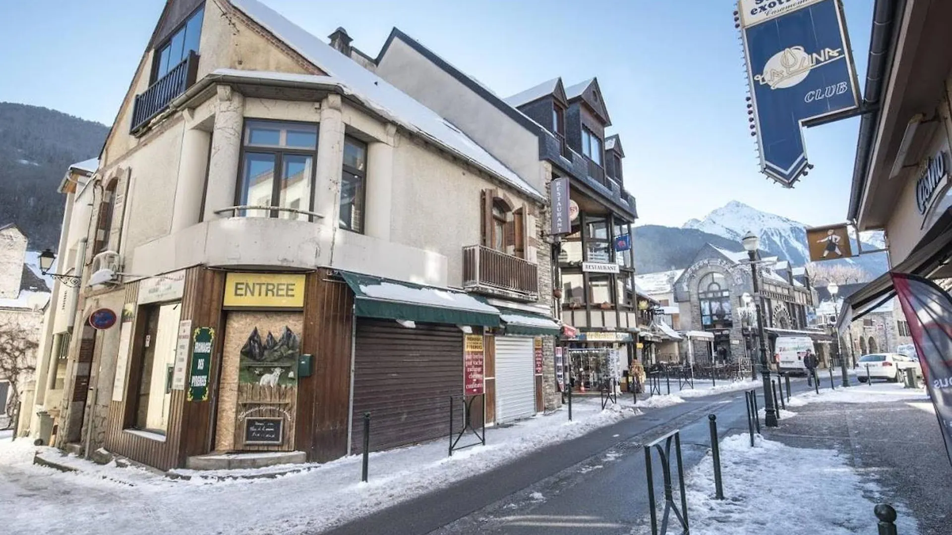 Lägenhet Charmant Appart, Proche Thermes Et Telepherique, Parking Gratuit, Animaux Acceptes - Fr-1-296-445 Saint-Lary-Soulan Frankrike